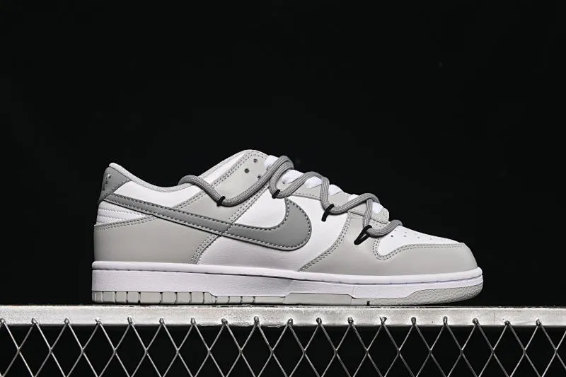 All categories Nk SB Dunk Series Nk SB Dunk Low High-end customized low-top sneakers Nike SB Dunk Low white gray strap low-top casual sneakers DD1391-103